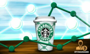  via blockchain starbucks coffee customers track degree 