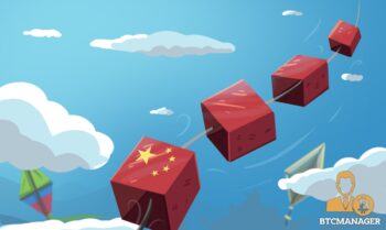  second-largest china blockchain movement courier use according 