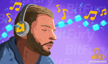  bitfury music surround bitcoin blockchain launch business 