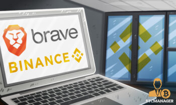  binance brave cryptocurrency exchange browser partnered had 