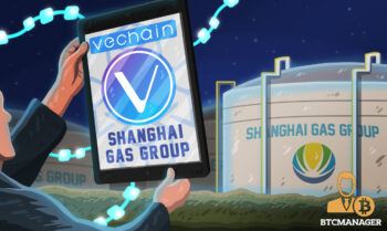  gas blockchain vechain lng project vet shanghai 