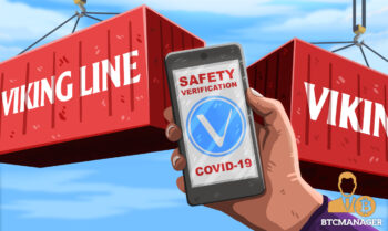  shipping verification viking company line dnv vechain-backed 
