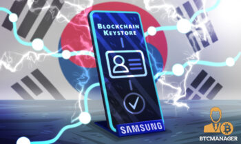  south blockchain telecom keystore solution identity samsung 