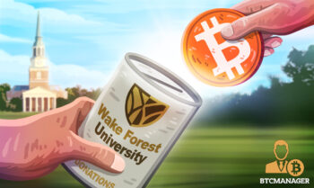  donations university giving accept block crypto announcement 
