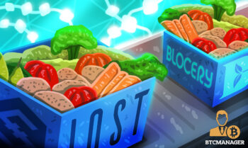  iost blocery blockchain agriculture project partnered firm 