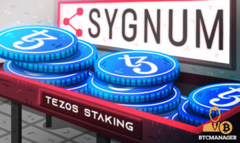 staking xtz sygnum support bank tezos backing 