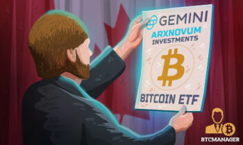  exchange gemini arxnovum etf bitcoin canada firm 