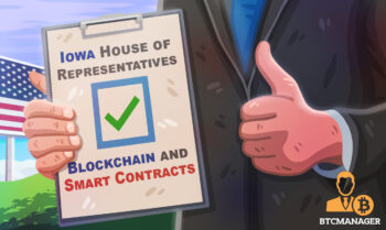  bill contracts iowa smart house blockchain confirms 