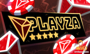  casino blockchain-based network playza launch tron 2021 