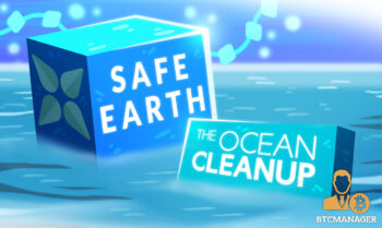  eco safeearth donated blockchain project 100 theoceancleanup 