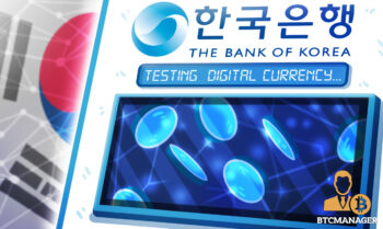  bank korea currency cbdc digital central mock 