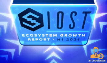  iost 2021 half ecosystem taking six account 