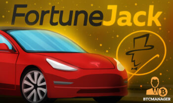  fortunejack gaming giveaway tesla blockchain launch gamers 