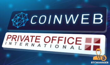  office private poi coinweb partnership international cross-industry 