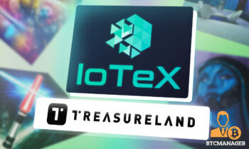  nft iotex further treasureland network blockchain poised 