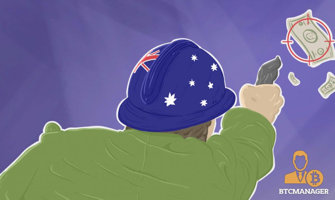 Man with British flag hard hat shooting at a bill of unknown amount.