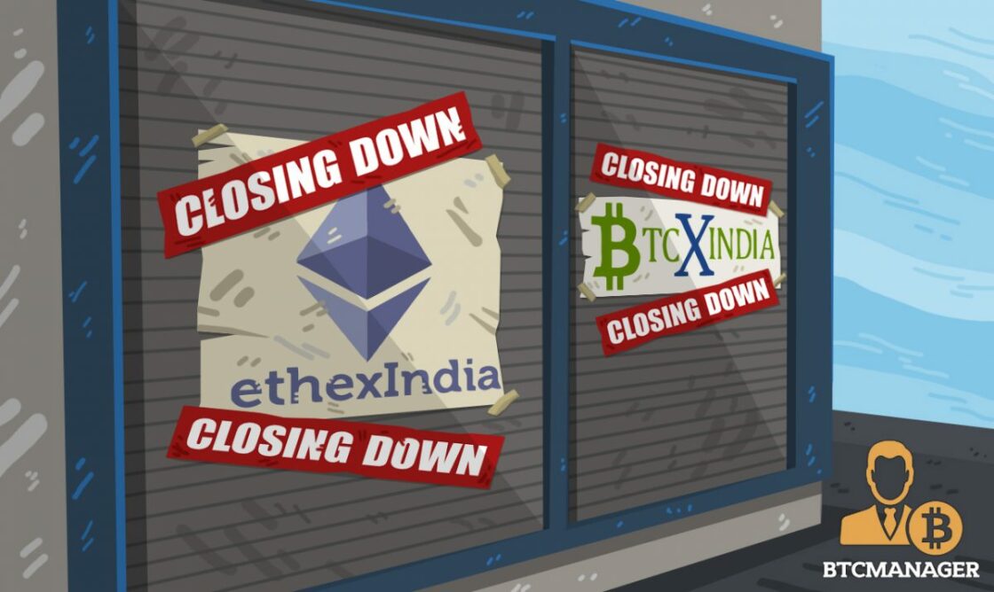 Regulatory Pressure Shuts Down Two Indian Cryptocurrency Trading Spaces