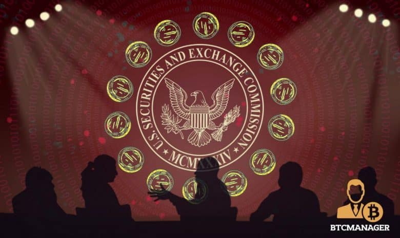CFTC members sitting infront of the logo