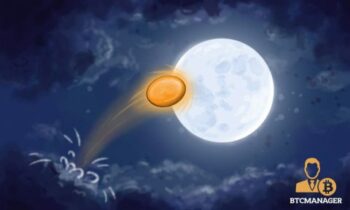 A crypto token making its way toward the moon