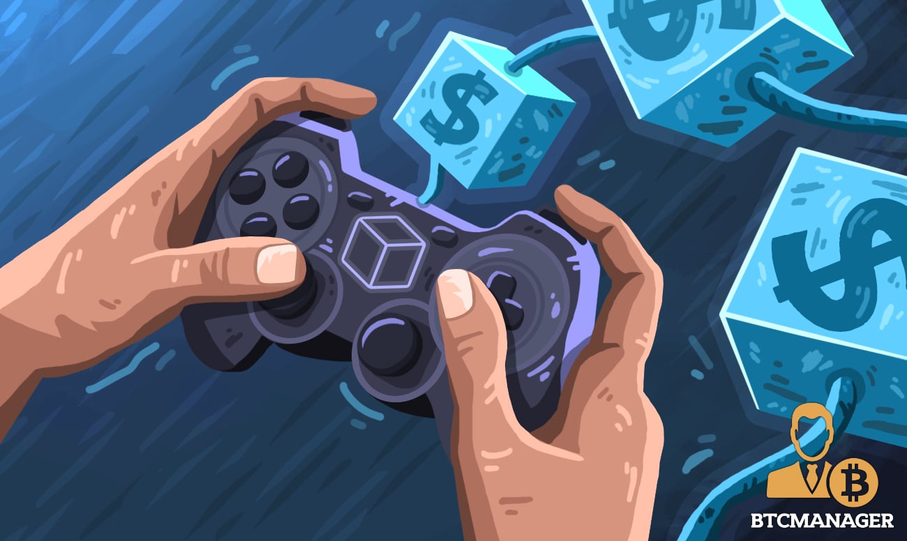 Video game controller blockchain dollars