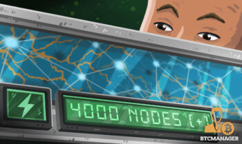 4000 Nodes blockchain screen