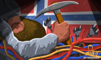 Norwegian man with a sickle in hand