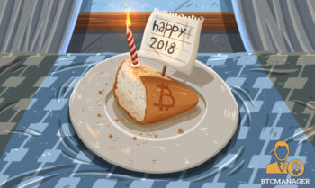 Bitcoin is a cake, happy 2018