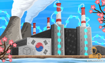 South Korean Flag Power Plant Blockchains