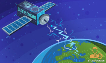 Blockstream Satellite Earth Signal Blue