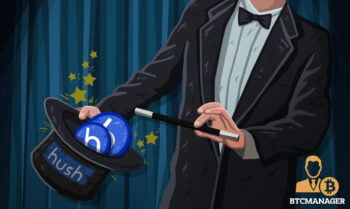 Magician Holding Hush Tokens in a Hat