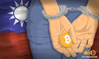 Arrest Taiwan Handcuffs Bitcoin