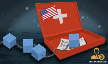 American Flag First Aid Kit Blockchain Motif