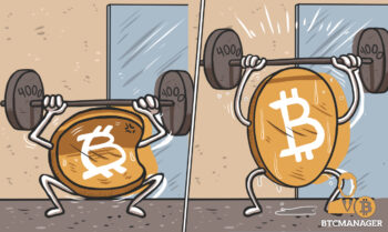Bitcoin Lifting a Weight over its Head