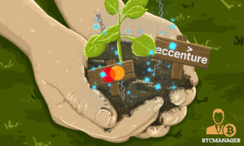 Accenture Mastercard Amazon Plant Grow Blockchain Hands