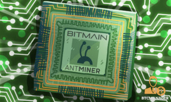 Green Bitmain Chip
