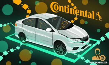 Blockchain Car with Continental Brand