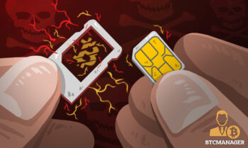 Bitcoin SIM Card Red Yellow Swap