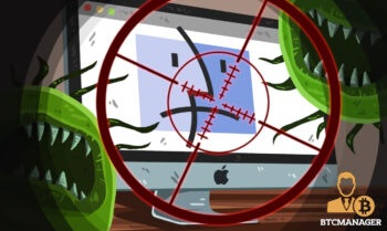 Mac Interface Target Surrounded by Monsters