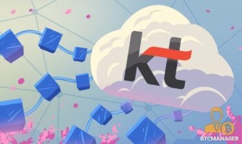 Cloud Labeled KT Floating alongside Blockchains