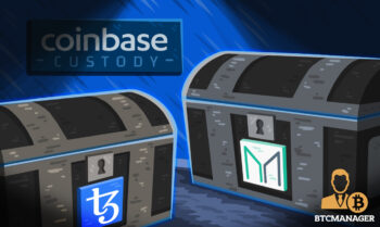 Coinbase Custody Tezos Blue Chest Treasure MakerDAO