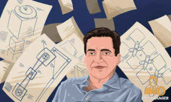 Craig Wright Bust with Papers in the Background