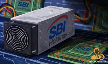 SBI Holdings Mining Rig Cryptocurrency Miner Chip