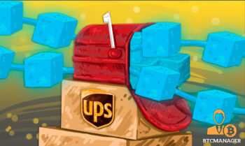 UPS Mail Blockchain Red Inxeption