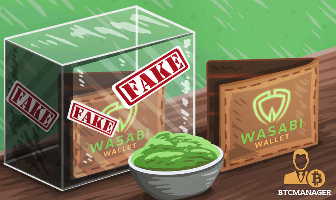 Wasabi Wallet Green Fake Box Malware