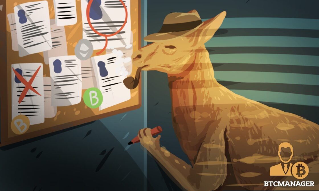 Kangaroo in a Detectives Hat