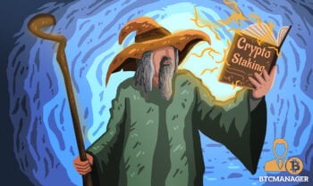 Wizard Holding a Book on Staking