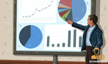 Man Pointing at a Board with Lots of Charts