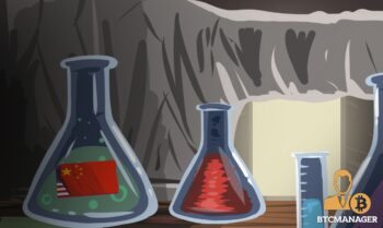Multiple Science Beakers Sitting on a Desk