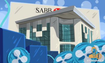 SABB Bank Blockchain Blue Grey Ripple XRP