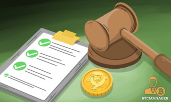 Checklist Bitcoin Judges Hammer Green Ticks BitcoinSV
